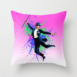 Astaire Fred, still dancing. Throw Pillow