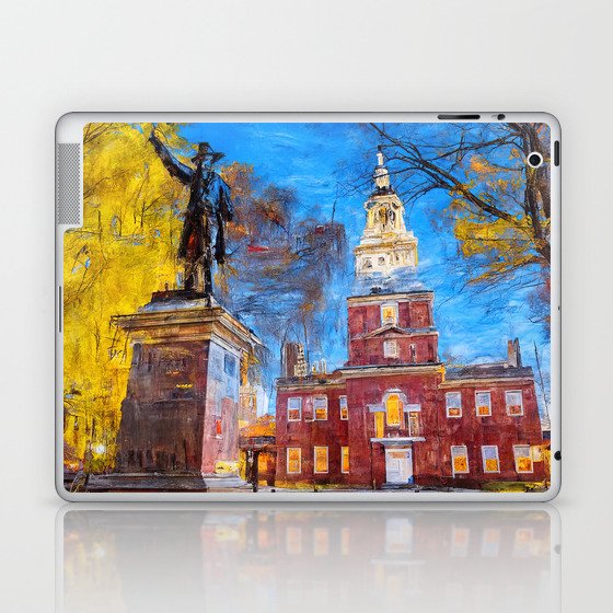 Philadelphia Independence Hall Laptop & iPad Skin