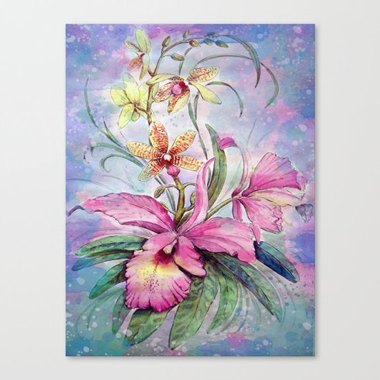 Orchids 06 Canvas Print