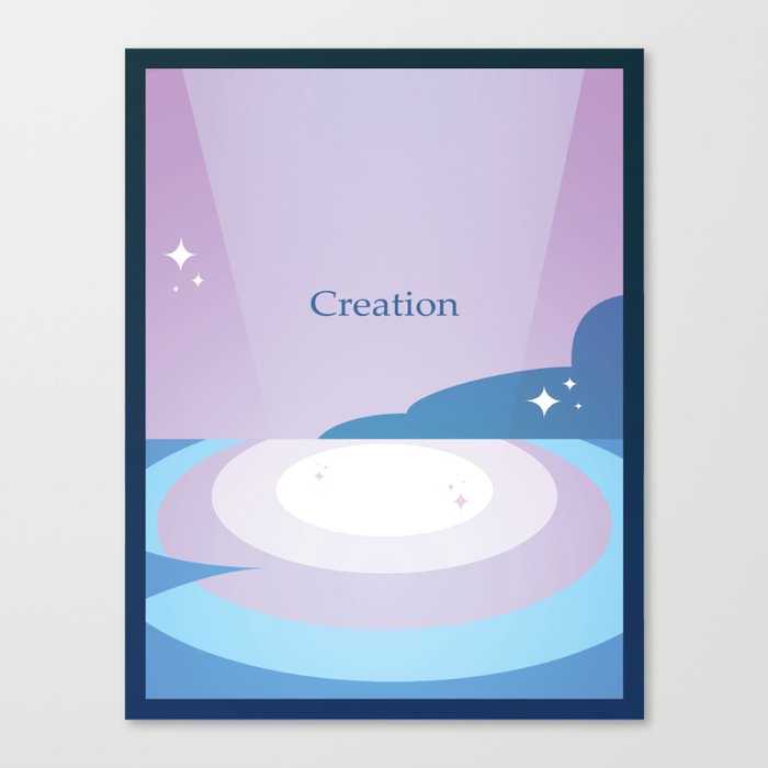 Creation Canvas Print