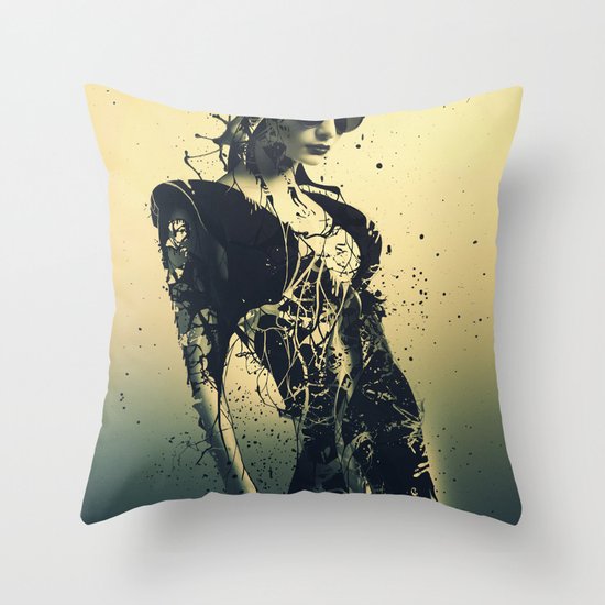 Beauty Echoes Throw Pillow