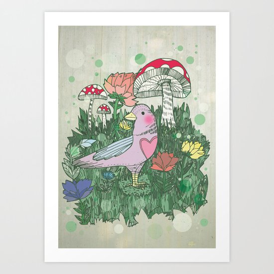 Woodland Art Print