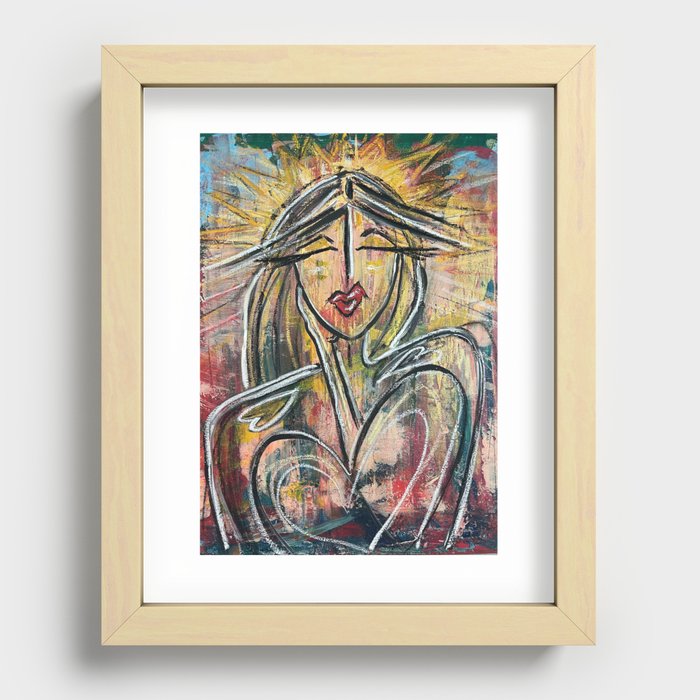 Goddess Collection | Glow Up Recessed Framed Print