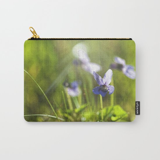 Sweet viola in LOVE Carry-All Pouch