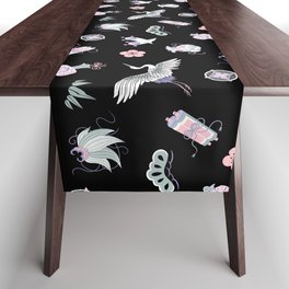 Japanese Lucky Charms Collection "Takara Zukushi"  Table Runner