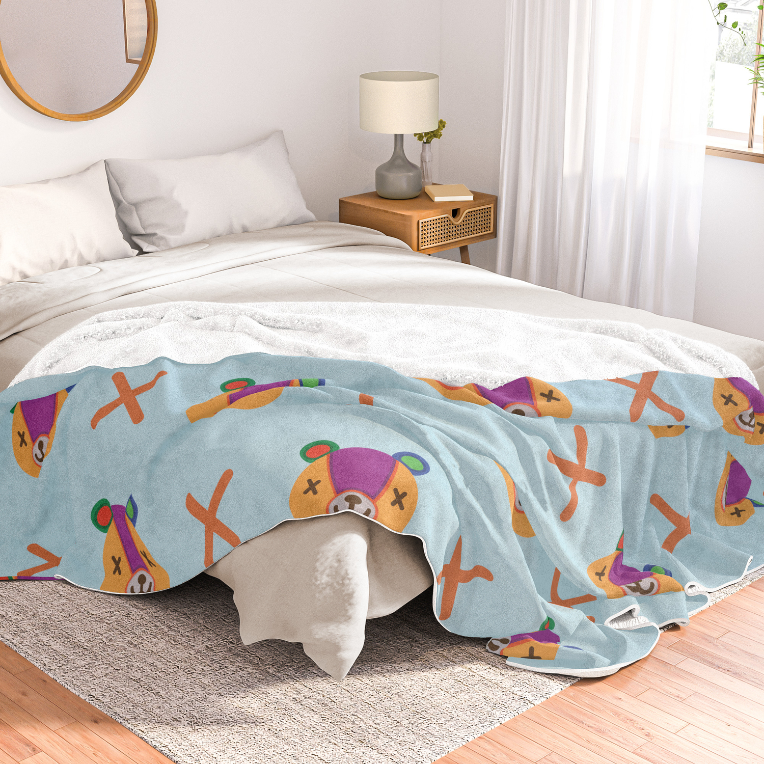 Animal Crossing New Leaf Stitches Teddy Bear Decke Von