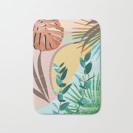 Eucalyptus Tropical Summer Oasis #2 #tropical #wall #art #society6 Bath Mat