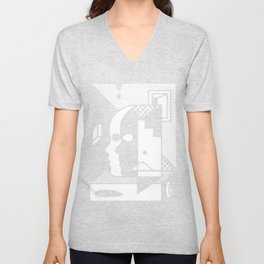 Stairs To The Attic V Neck T Shirt