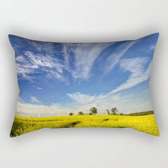 Golden Springfield Rectangular Pillow