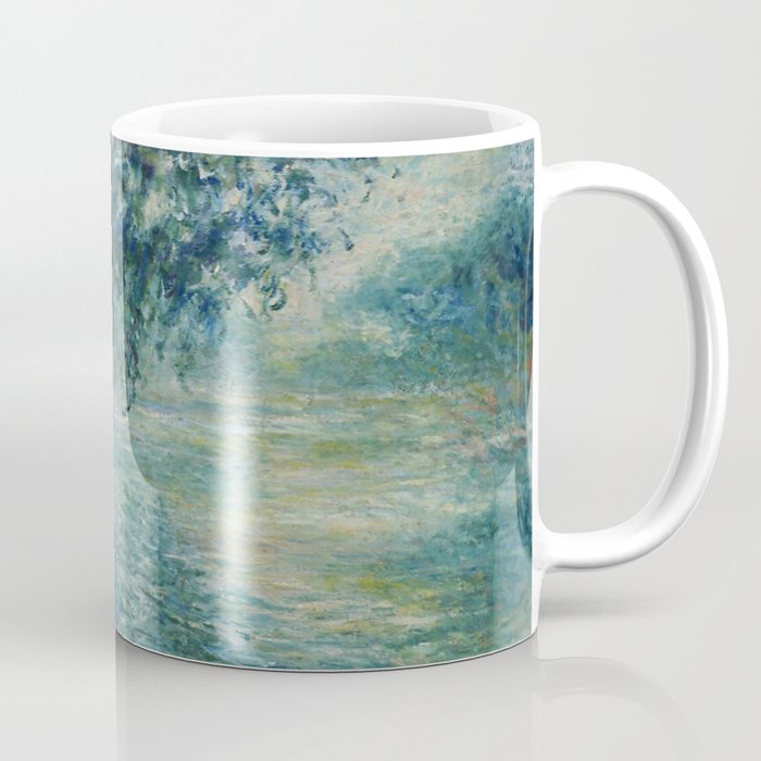 Claude Monet , Morning on the Seine (1893) Coffee Mug