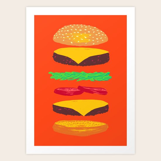 BURG Art Print