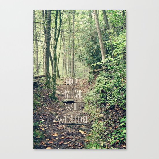 Hold My Hand Canvas Print