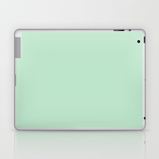 Spearmint Green Laptop & iPad Skin