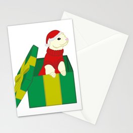 Holiday Fuzzy Stationery Card