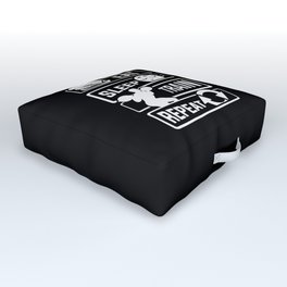 Eat Sleep Train Repeat - Fitness Bodybuilder Power Outdoor Floor Cushion | Fitness, Power, Fitnesstrainers, Weights, Triceps, Dumbbells, Testosterone, Fitnessclothing, Biceps, Health 