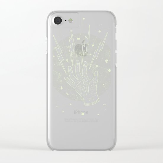 Moonlight Magic Clear iPhone Case