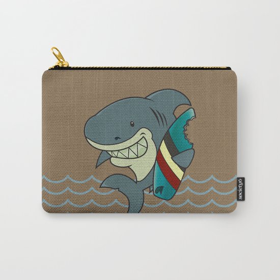 The great white surfer Carry-All Pouch