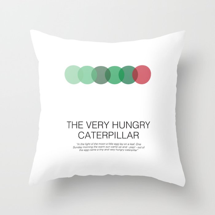 hungry caterpillar pillow