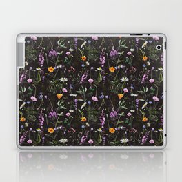 Wildflowers Dark Laptop Skin