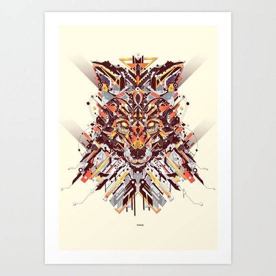 fox Art Print