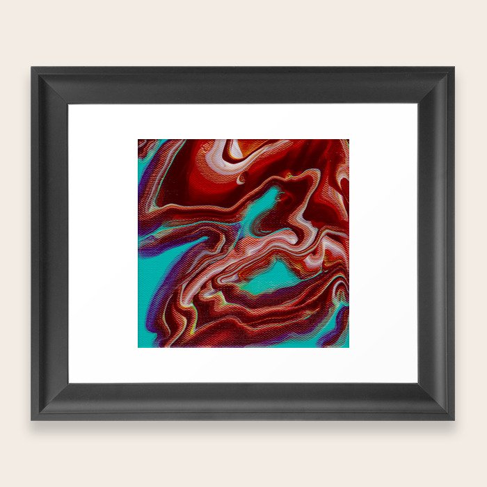 Cavern Framed Art Print