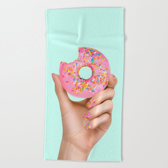 SPRINKLE POLISH Beach Towel