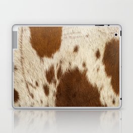 Pattern of a Longhorn bull cowhide. Laptop & iPad Skin