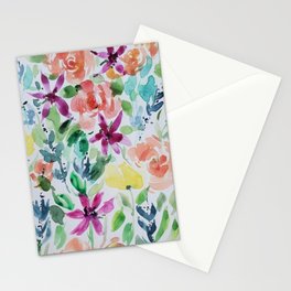 Floral Fields Stationery Card