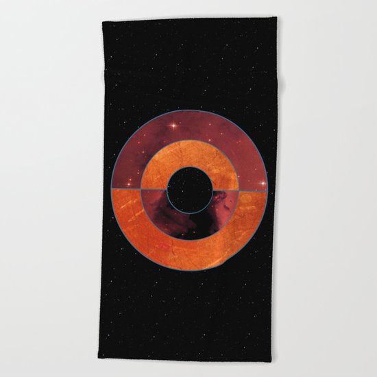 Abstract #204 The Black Hole Beach Towel