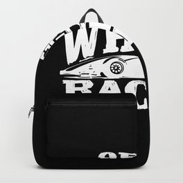 Open Wheel Racing Race Racer Backpack