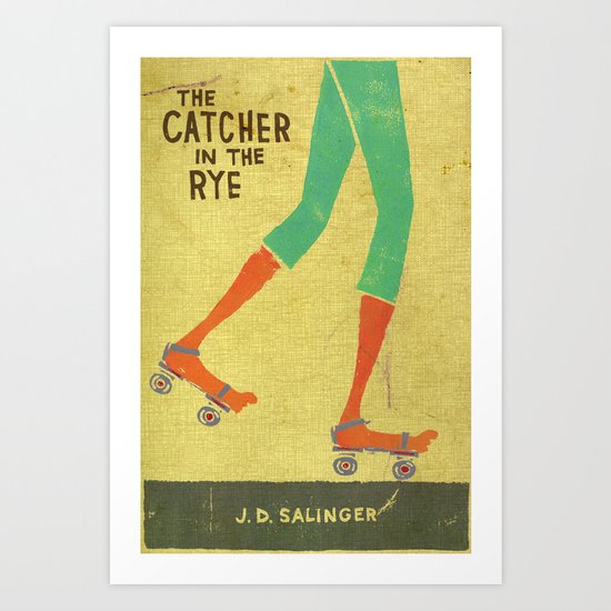 the catcher in the rye Art Print