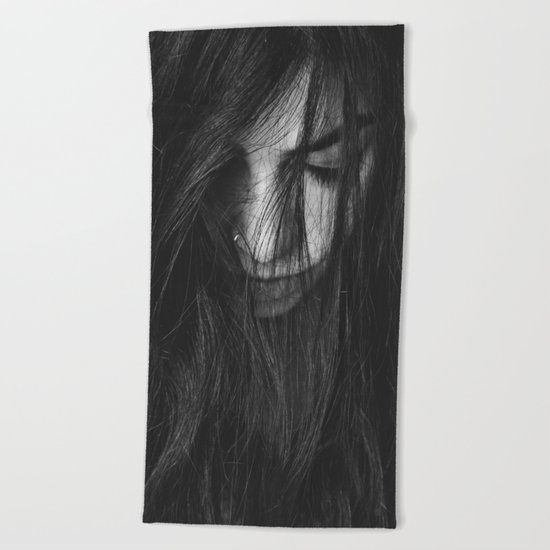 Dark Girl Beach Towel