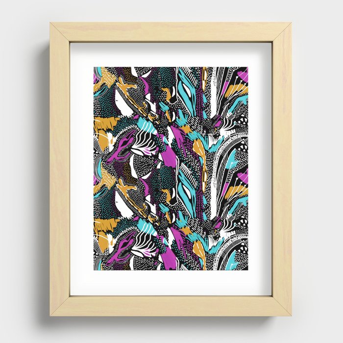 NEW TRIBE Recessed Framed Print