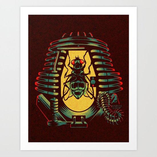 THE FLY: TELEPOD Art Print