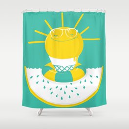 It's All About Summer Shower Curtain