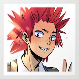 Kirishima Eijirou Art Prints For Any Decor Style Society6