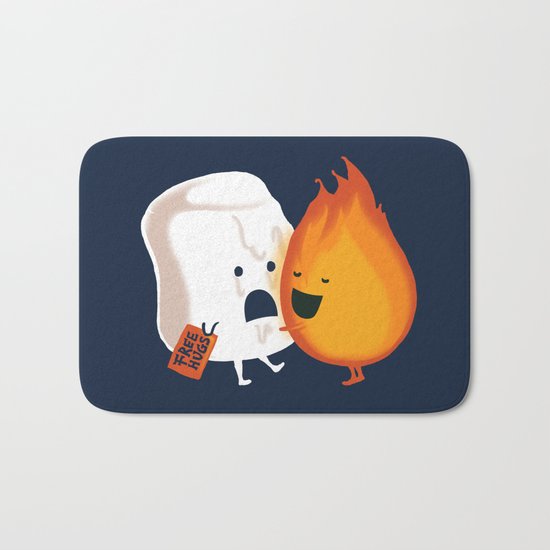 Friendly Fire Bath Mat
