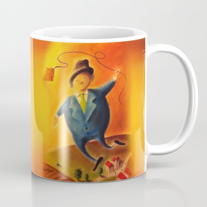 The Big Man and the Kite Coffee Mug