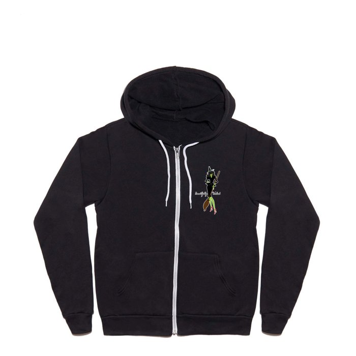 Beautifully Wicked- Witch of Oz Full Zip Hoodie