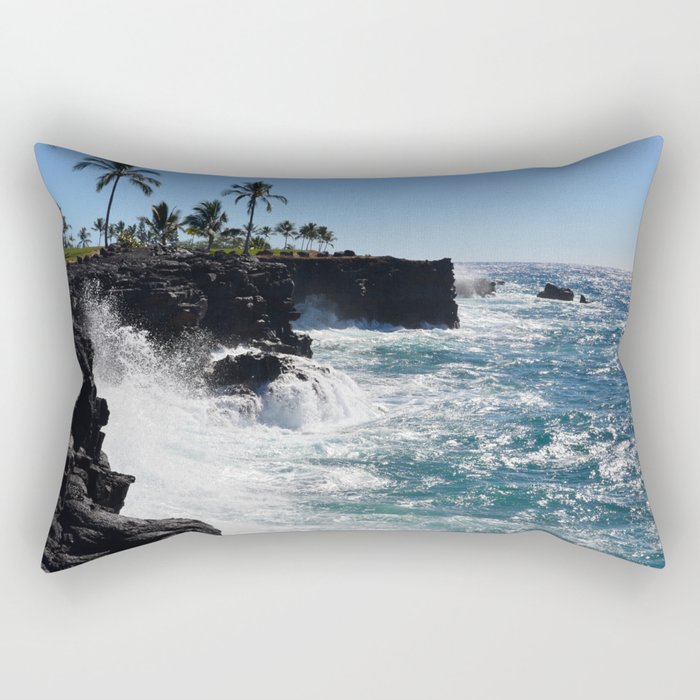 Hawaiian Vibes Rectangular Pillow