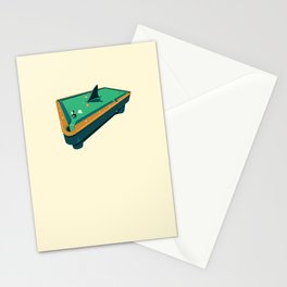 Pool shark Stationery Cards