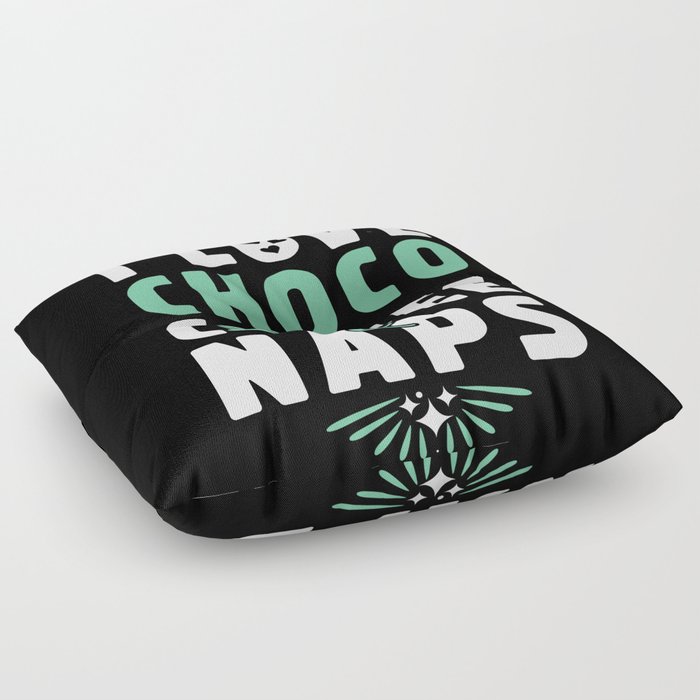 Choco Coffee And Nap Floor Pillow