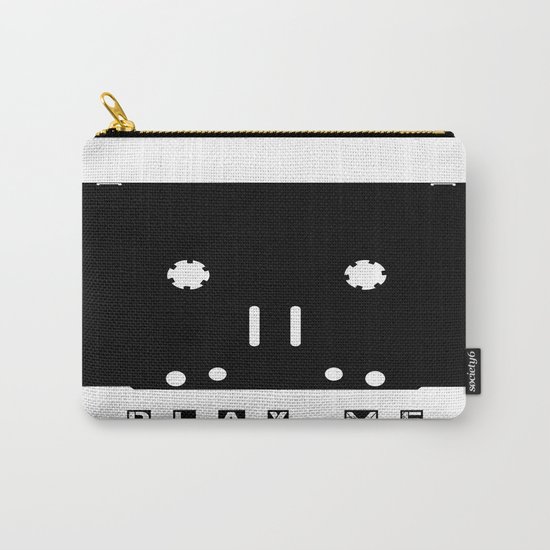 Cassette Tape Play Me Carry-All Pouch