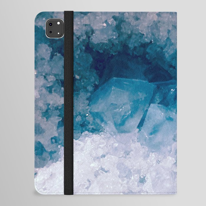 Ice Crystals iPad Folio Case