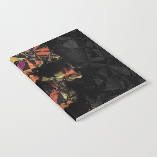 Geometric Skull Notebook