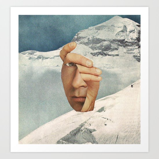 Muh Anne Inn Tha Mount Tan Art Print