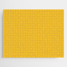 butterscotch yellow solid colour Jigsaw Puzzle