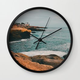 Sunset Cliffs Wall Clock