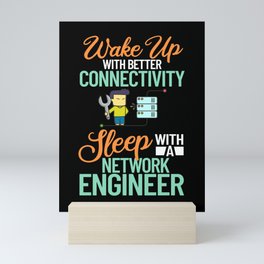 Network Engineer Director Computer Engineering Mini Art Print