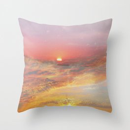 Sunrise & Sunset Throw Pillow